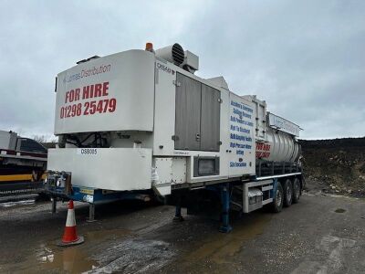 2015 Disab Centurion LN 20 ST Wet & Dry Vacuum Loader Trailer