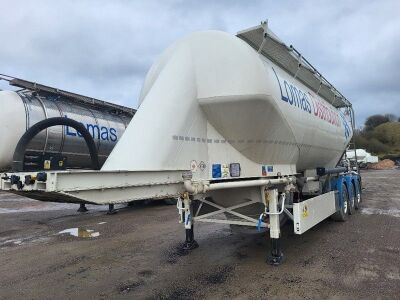 2022 Feldbinder 40³ Triaxle 2 Pot Powder Tank Trailer - 2