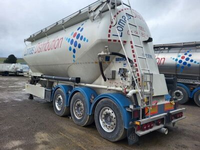 2022 Feldbinder 40³ Triaxle 2 Pot Powder Tank Trailer - 3