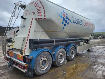 2022 Feldbinder 40³ Triaxle 2 Pot Powder Tank Trailer - 4