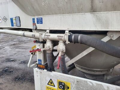 2022 Feldbinder 40³ Triaxle 2 Pot Powder Tank Trailer - 9