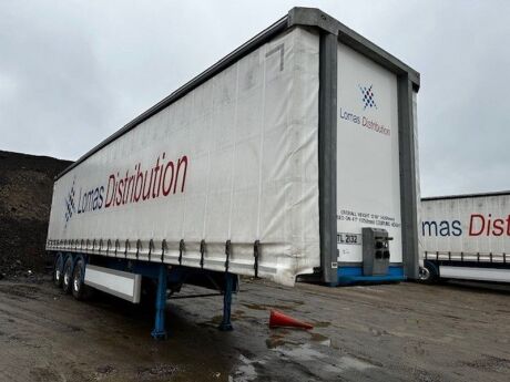 2021 Tiger Triaxle Curtainside Trailer