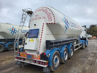 2021 Feldbinder 40³ Triaxle 2 Pot Powder Tank Trailer - 3
