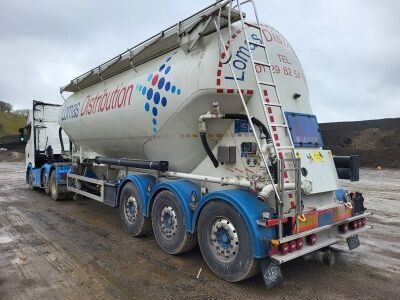 2021 Feldbinder 40³ Triaxle 2 Pot Powder Tank Trailer - 4