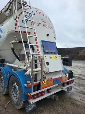 2021 Feldbinder 40³ Triaxle 2 Pot Powder Tank Trailer - 7