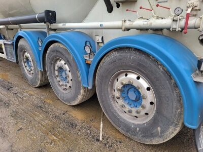 2021 Feldbinder 40³ Triaxle 2 Pot Powder Tank Trailer - 8