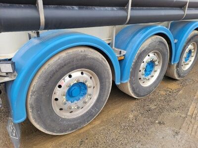 2021 Feldbinder 40³ Triaxle 2 Pot Powder Tank Trailer - 9