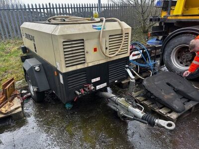 2017 Doosan Single Axle Road Tow Compressor