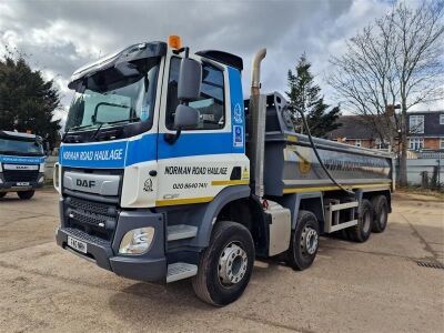 2022 DAF CF 450 8x4 Steel Body Tipper