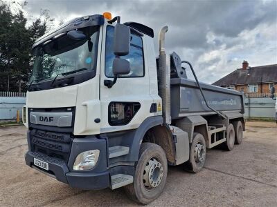 2023 DAF CF 450 8x4 Steel Body Tipper