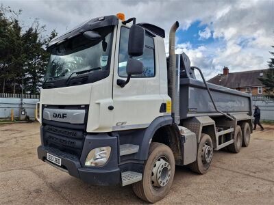 2023 DAF CF 450 8x4 Steel Body Tipper