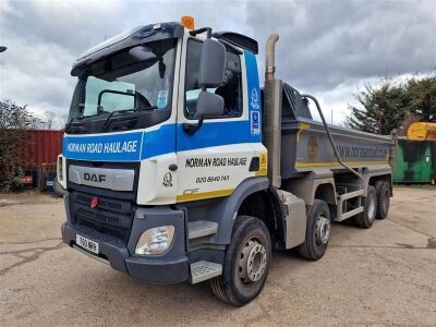 2022 DAF CF 450 8x4 Steel Body Tipper