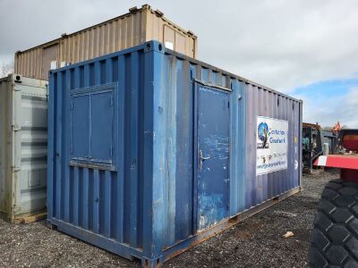 20ft Anti Vandal 50/50 Container Store & Office