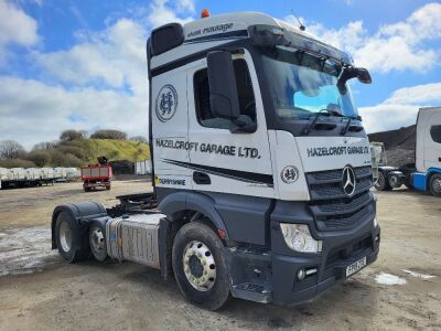 2019 Mercedes Actros 2448 6x2 Mini Midlift Tractor Unit