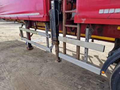 2015 Montracon Triaxle Centre Mounted Brick Crane Trailer - 25