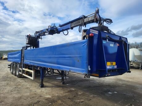 2018 Dennison Triaxle Brick Crane Trailer