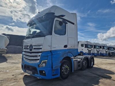 2020 Mercedes Actross Gigaspace 2551 6x2 Midlift Tractor Unit