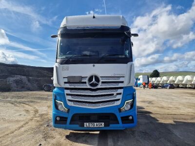 2020 Mercedes Actross Gigaspace 2551 6x2 Midlift Tractor Unit - 2