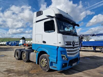 2020 Mercedes Actross Gigaspace 2551 6x2 Midlift Tractor Unit - 3