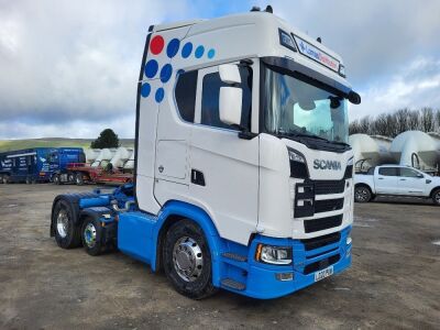 2020 Scania S580 V8 6x2 Mini Midlift Tractor Unit