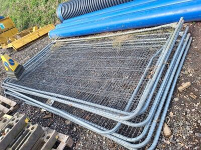 Quantity of Fence Panels & Cones - 3