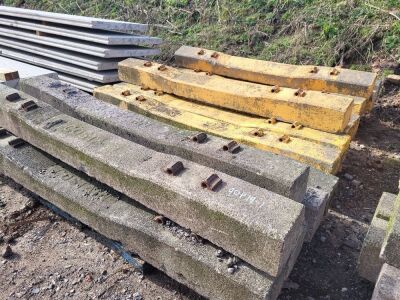 15x Concrete Railway Sleepers