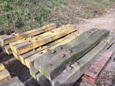 15x Concrete Railway Sleepers