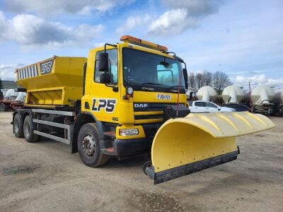 2005 DAF CF75 310 6x4 Snow Plough & Gritter