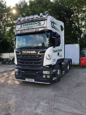 2015 (65) Scania R520 V8 Topline 6x2 Rear Lift Tractor Unit - 6