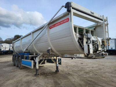 2022 BMI Triaxle Aggregate Ejector Trailer