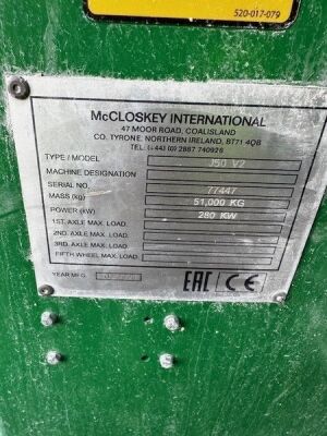 2021 McCloskey J50 V2 Jaw Crusher - 8