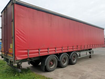 2003 SDC 13.7 Triaxle Curtainside Trailer - 3