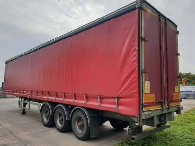 2003 SDC 13.7 Triaxle Curtainside Trailer - 4