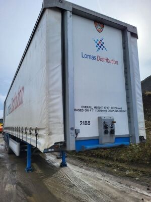 2022 Tiger Triaxle Curtainside Trailer