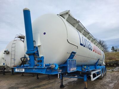 2013 Feldbinder Triaxle 60³ Tipping Tank Trailer