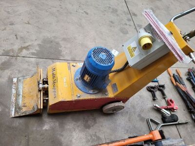 110v Powered Floor Scraper & Blades - 3
