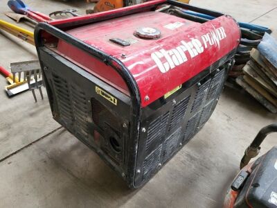 Clarke 115v + 230v Petrol Generator