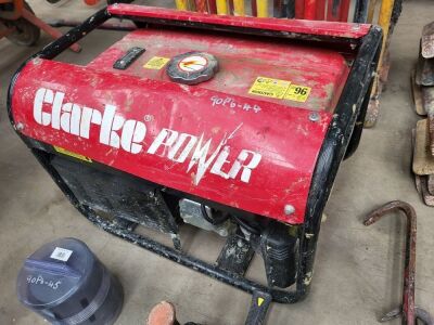 Clarke 110v + 240v Generator