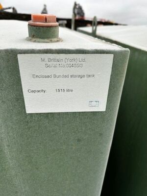 1515ltr Enclosed Bunded Storage Tank - 4