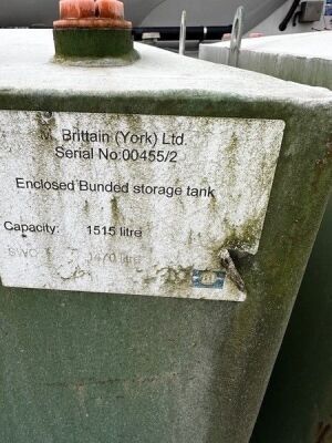 1515ltr Enclosed Bunded Storage Tank - 4