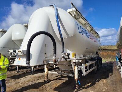 2010 Spitzer Triaxle 37m³ 2 Pot Powder Tank Trailer - 2