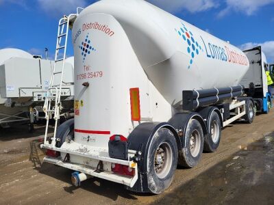 2010 Spitzer Triaxle 37m³ 2 Pot Powder Tank Trailer - 3