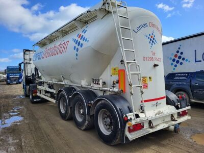 2010 Spitzer Triaxle 37m³ 2 Pot Powder Tank Trailer - 4