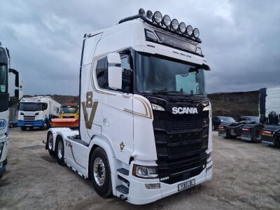 2019 Scania S650 V8 Special Edition 6x2 Rear Lift Tractor Unit - 3