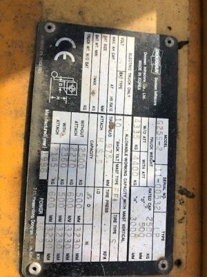 1996 Daewoo G25S-2 Gas Forklift - 7