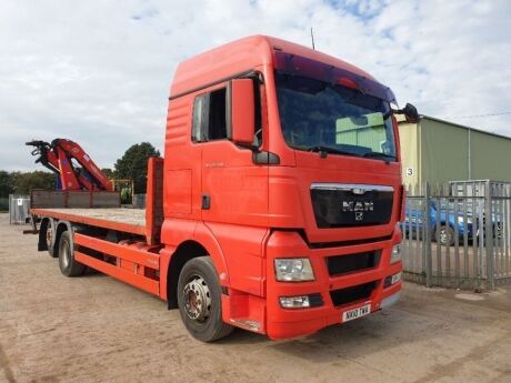 2010 MAN TGX 26 440 6x2 Rear Lift Flat Rigid