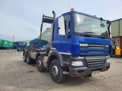 2013 DAF CF 85 360 8x4 Hook Loader