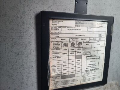 2015 Scania P370 8x4 Hook Loader - 17
