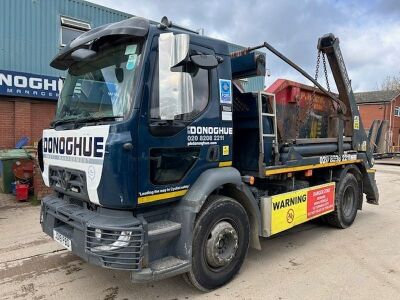 2018 Renault D18 Telescopic 4x2 Skip Loader