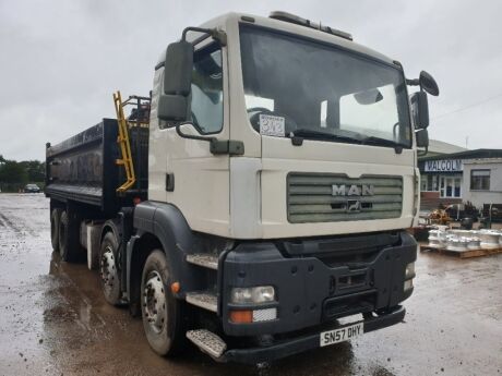 2007 MAN TGA 32 360 8x4 Grab Loader